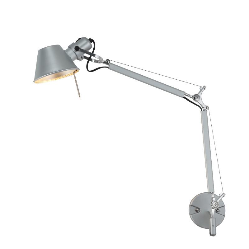 Adjustable Industrial Wall Lamp - Modern Rotatable Design for Bedroom & Living Room