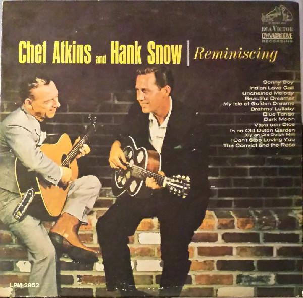 

LP Record CHET ATKINS HANK SNOW Reminiscing LPM2952 RCA Victor 1964 US CountryFolk Used