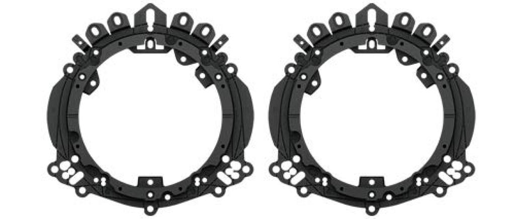 KENWOOD 17cm Separate Custom Fit Speakers KFC-RS173S