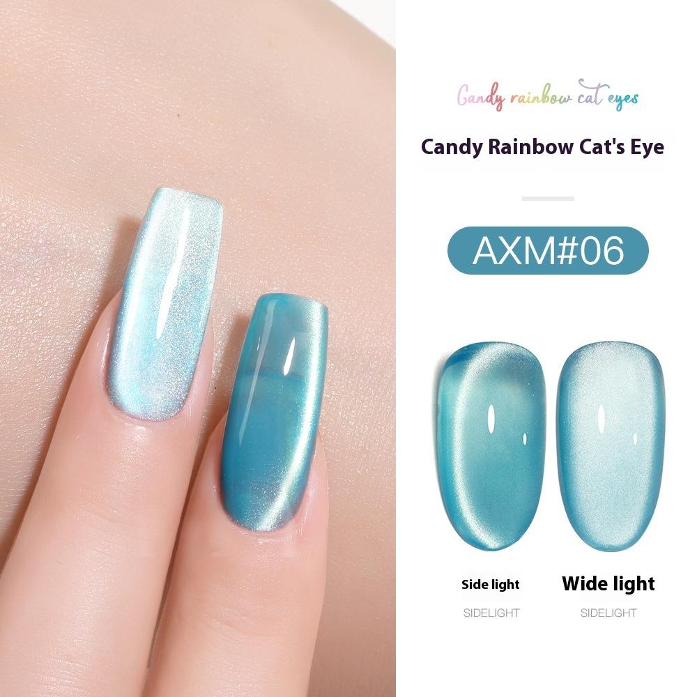 

Candy Rainbow Cat s Eye Glue Лак для ногтей Клей отбеливающий Candy Spar Cat s Eye Glue Магазин ногтей Акция