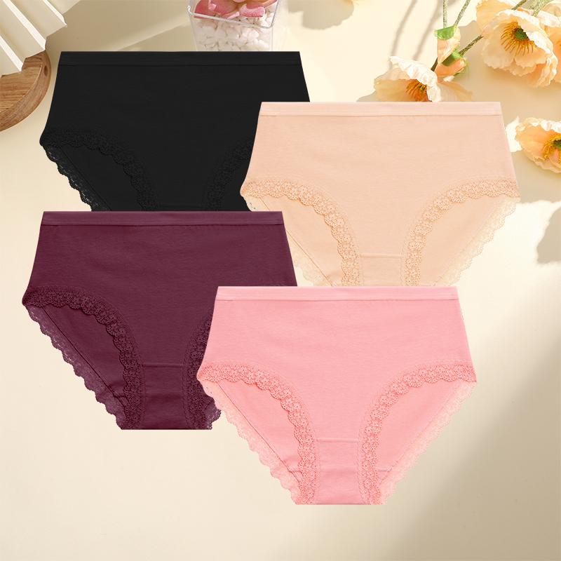 4Pcs Mommy underwear Panty Cotton Briefs Women Seamless Panties Maternity Panties Breath Underwear Female Soft Lingerie
