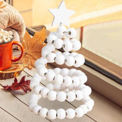 Yapay Noel Ağacı Mini Ahşap Masa Üstü El Yapımı Ahşap Yıl Dönümü için Ağaçlar