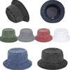 Vintage Cotton Bucket Hat For Men And Women With Large Brim