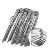 Heavy Duty Anti Rust Stakes U-shaped Weed Barrier Fabrics Stake Landscape Pins