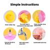 Children'S Water Gun Splashing Toys Backpack Water Gun Summer Beach Toys Water Fight Boys Girls Backpack Water Gun Outing Toys C