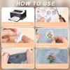 1/10Pcs Water-Soluble Non-Woven Back Adhesive Lining Printable Lining Cloth Clothing Accessories For Computer Manual Embroidery