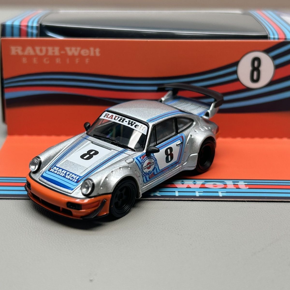 

MM 1:64 964 930 RWB Alloy Car Diecasts & Toy Vehicles Car Model Miniature Scale Model Car Toys For Children