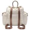 Nike 9L Sportswear Puffle Fashion Versatile Nylon Mini Backpack Women Backpack Off-White HQ6693-072