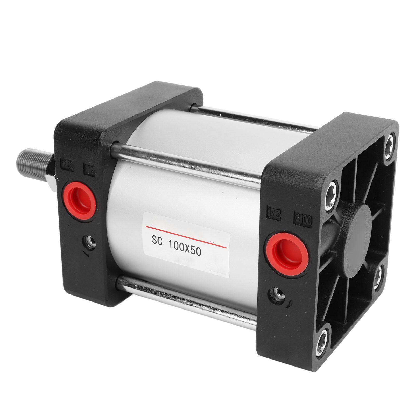 

Пневматичний циліндр діаметром 100 мм M20 Без витоків Пневматичний циліндр 0.10.9 МПа SC100x50