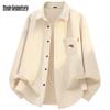 Mark Huafei Unisex American Retro Corduroy Long-Sleeve Shirt Jacket