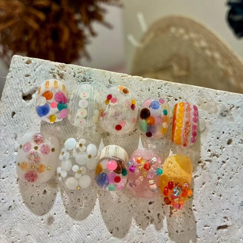 Diy Nail Glitter Silicone Nail Art Carving Mold Nail Art Decoration Transparent Template Design For Creative Manicure Charms