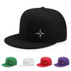 Daily Casual Versatile Sun Protection Sunshade Flat Brim Hat for Men and Women with the Same Style Personalized Hip-hop Hat