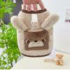 Pet Plush Dog Vest Winter NewinsJapanese and Korean Style Fleece-Lined Warm Pet Dog Cat Plush Clothes Teddy Bichon Vest