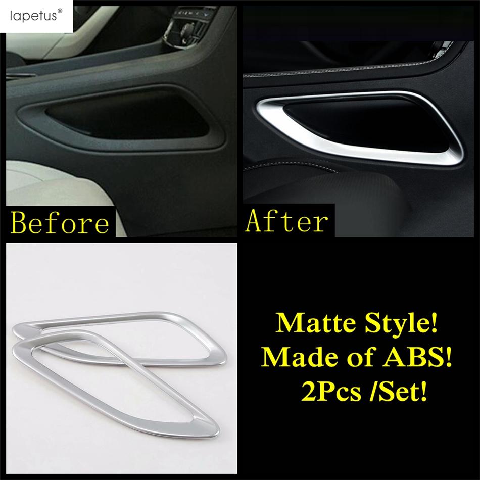 Window Lift / Head Lamp Light / Hand Brake / Seat Pillow Button Cover Trim Matte Accessories For Jaguar F-Pace X761 2017 -