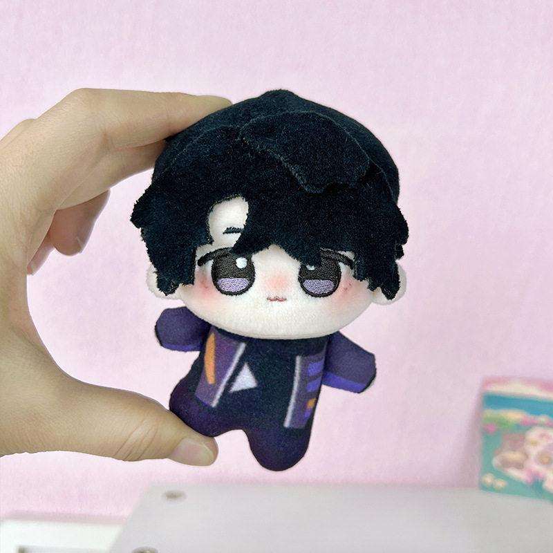 Stuffed Love and Deepspace 10cm Rafayel Xavier Sylus Zayne Plush Doll Starfish Cotton Collectible Pendant Toy for Children Adult