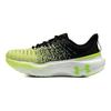 Under Armour Infinite Elite Low Top Training Long Distance Running Sprint City Commute Running Shoes Men's Black Yellow Sneakers 3027189-002