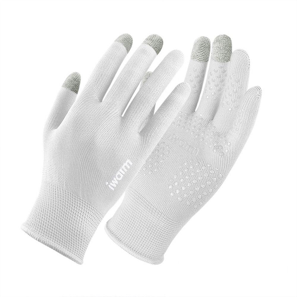 

Вождение Анти УФ На открытом воздухе Корейские варежки Альпинизм Женские перчатки от солнца Мужские перчатки white-women