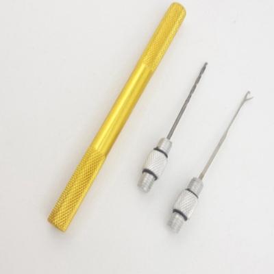 Multifunctional Bait Wearer Fishing Bait Needle Rotatable Bait Needle Hook Bait Needle Fishing Gear