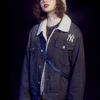 New MLB New York Yankees Denim Jackets Unisex Black 31JPN1041-50L