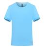 Soft Unisex T Shirt Summer Crew Neck Minimalist Tops Solid Color Unisex Lightweight T-shirt for Women and Men YG-2116