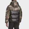 Adidas Originals Trefoil Down Regen Camo Warm Hooded Sport Puffer Jacket Men Outerwear Black GH1486