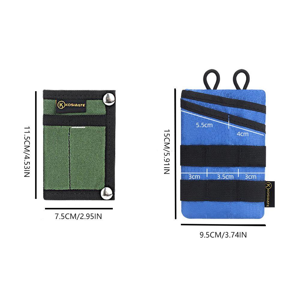 Large Capacity EDC Pouch Wallet Oxford Camping Storage Wallet Hiking Outdoor Coin Purse  Unisex