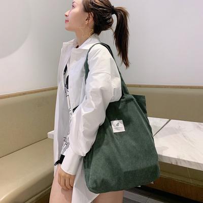 Borse a Spalla Ambientali Shopper da Donna Borse portaoggetti Borsa Grande in Velluto per l'Uso Quotidiano Regalo per Ragazze Shopping