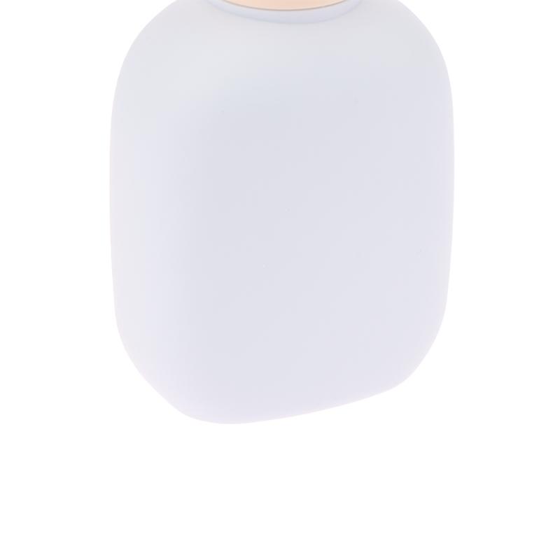 2/4 Pezzi Bottiglie Squeeze Vuote da 100ml con Tappo Flip Ricaricabili in Plastica da Viaggio Ricaricabili Per Lozione Shampoo Balsamo
