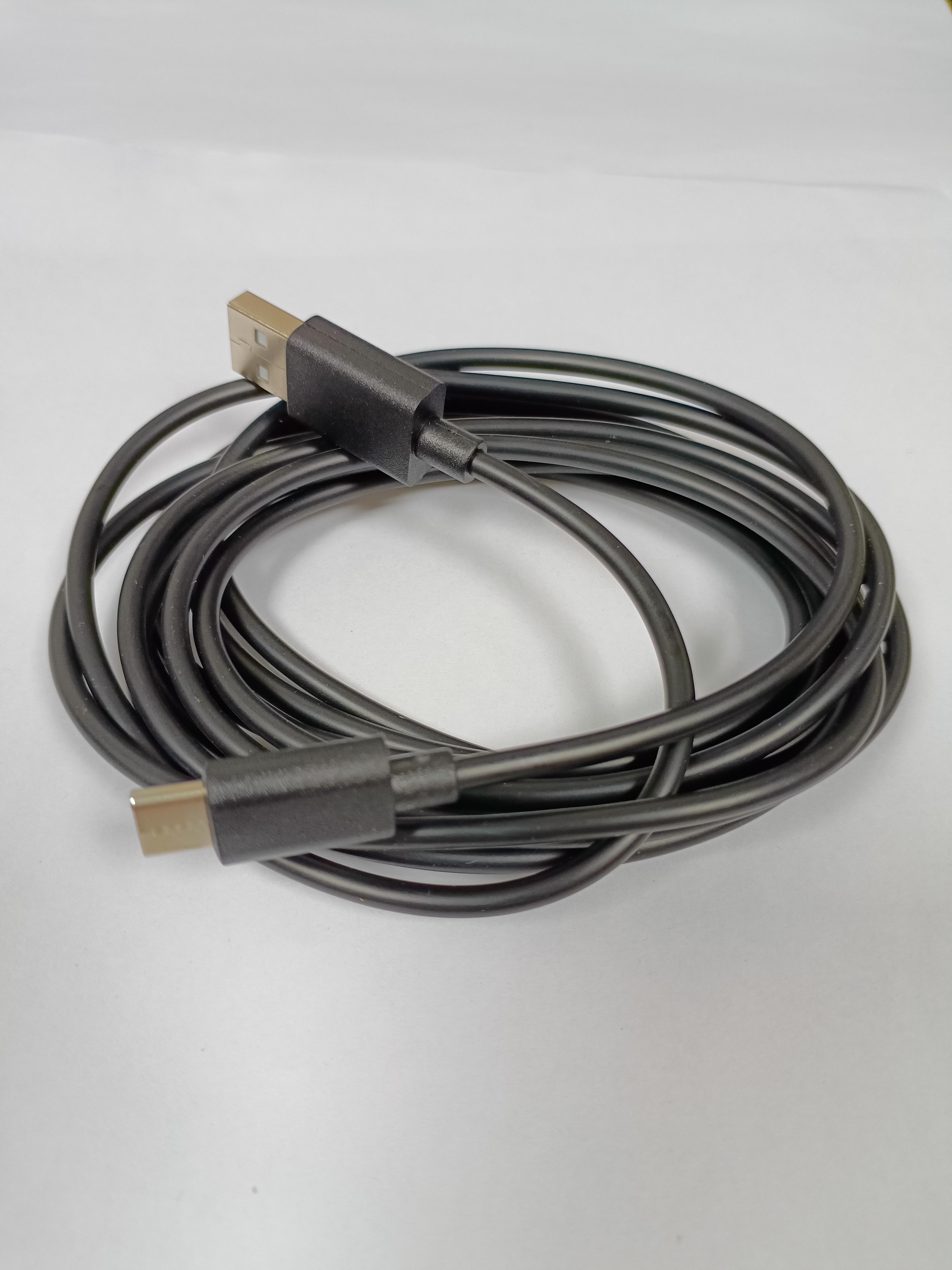 

Наддовгий USB-кабель зарядного пристрою Micro/type c 2,75 М Лінія зарядного кабелю для Sony Playstation PS4 5 для кабелів контролера Xbox One/SX