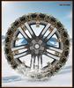 T-Shaped Steel Anti-Skid Tire Chains for Sedan, SUV, Off-Road Vehicles