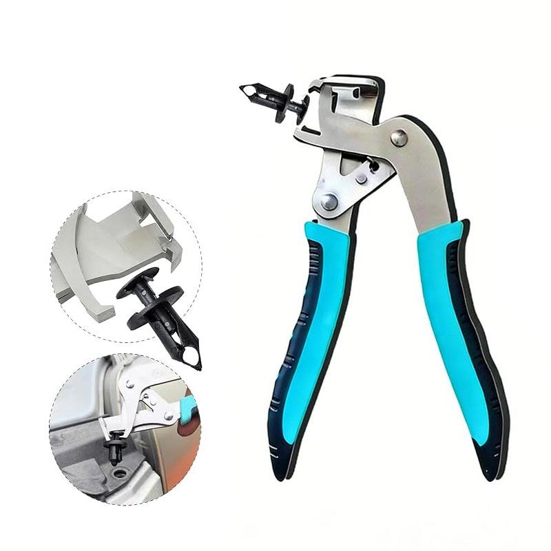 Auto Plastic Clip Pliers Compatible for Car Removal Tool,Plastic Bolt Remover with Clip Extractor for Door Panels