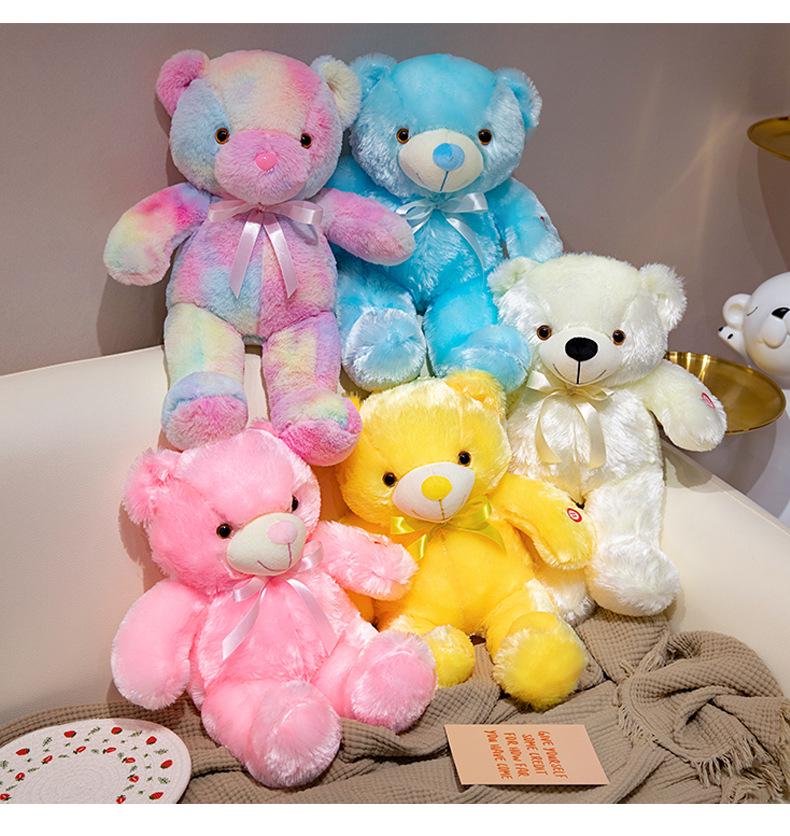 Glowing Luminous Teddy Bear Plush Toy Pillow - Perfect Valentine's Day Gift