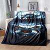 1pc Blanket Pennywise the Dancing Clown Print Design, Lightweight Blanket for Sofa, Bed- Soft &Warm, Gift for All Seasons Like Christmas, Halloween