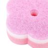 Flower Shaped Brush Dishes Washing Sponge Cleaning Tools Bathroom Eraser Kitchen