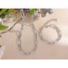 Yhpup Waterproof Stainless Steel Metal Handmade Neck Chain Necklace Bracelet for Women Statement Fashion Jewelry PVD Plated