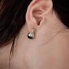 E.003/GOURD EARRING_BLACK