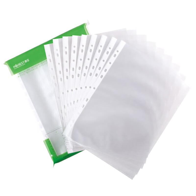 Kangbai 11-Hole Document Protector Sleeves