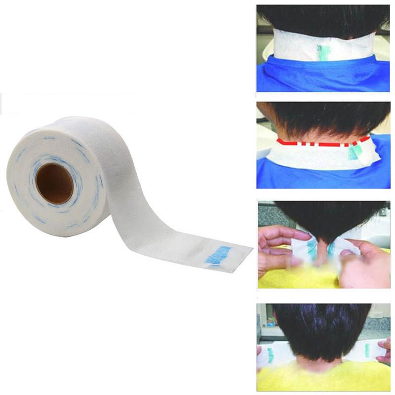 Professional  Stretchy  Neck Paper Roll for Barber Waterproof Salon Hairdressing