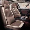Car Seat Cover Linen Special Seat Cover Four Seasons Universal Seat Cushion Full Envelope Fabric Seat Cover Cushion