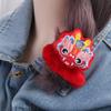 Red Hair Rope New Year Elastic Hair Band Lion Dance New Year Children Headwear   Girls/Women