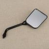 2pcs Motorcycle Side Rearview Mirror With M10 Adapter Screw Fit for Suzuki Von King Quad Ozark 250 QS125 HJ125-A GS125 ATV