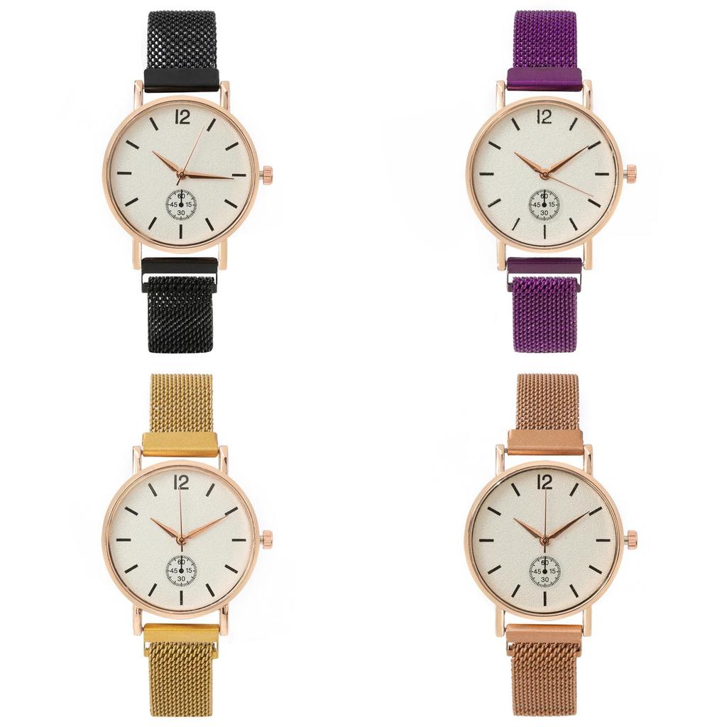 Student Ladies Quartz Watch With Magnetic Strap Decorative For School And Casual Wear