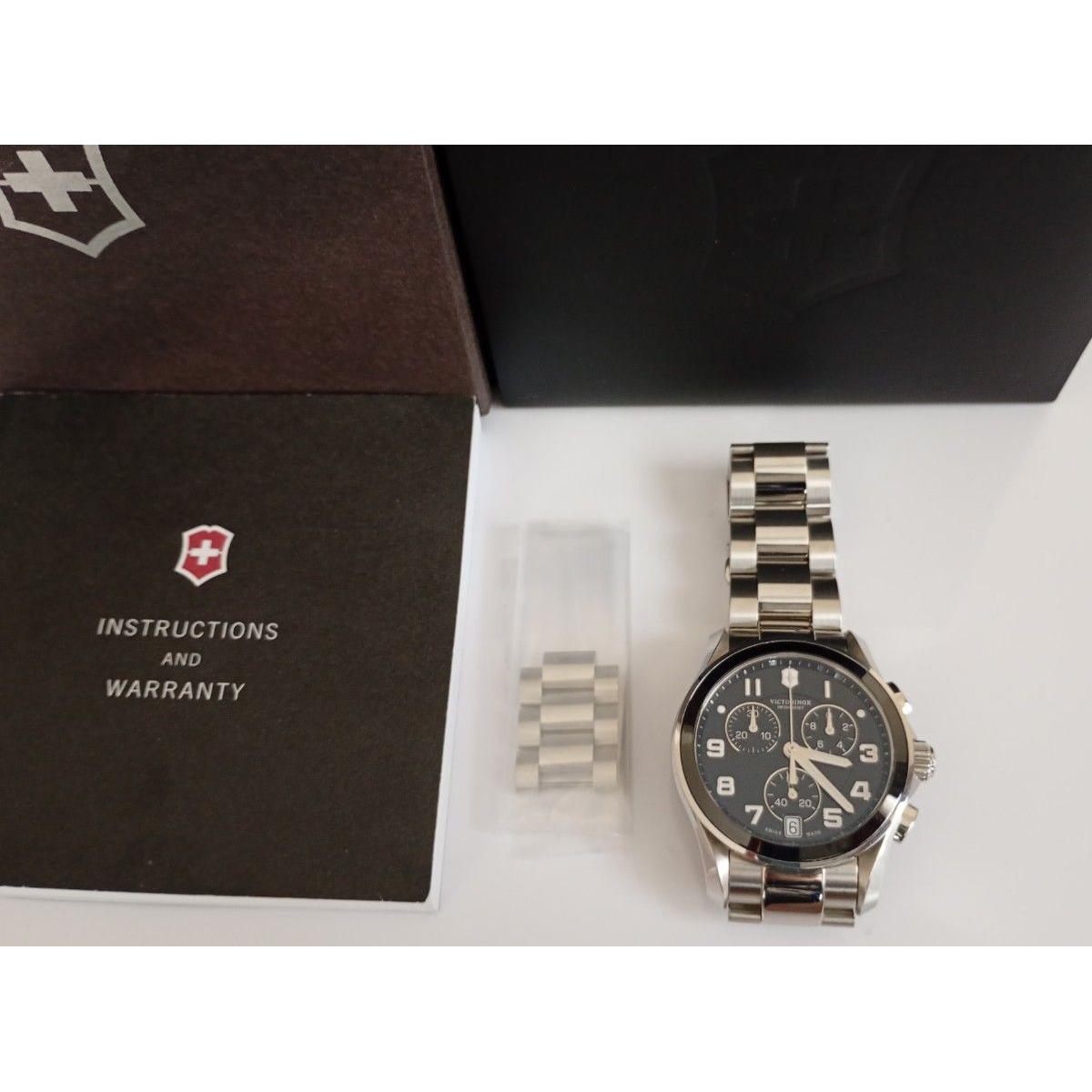 Used VICTORINOX SWISS ARMY Chrono Classic 241544 Men s Watch