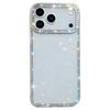 For iPhone 17 Pro Max Case Rhinestone Edge Glitter Back TPU+PC IMD Phone Cover