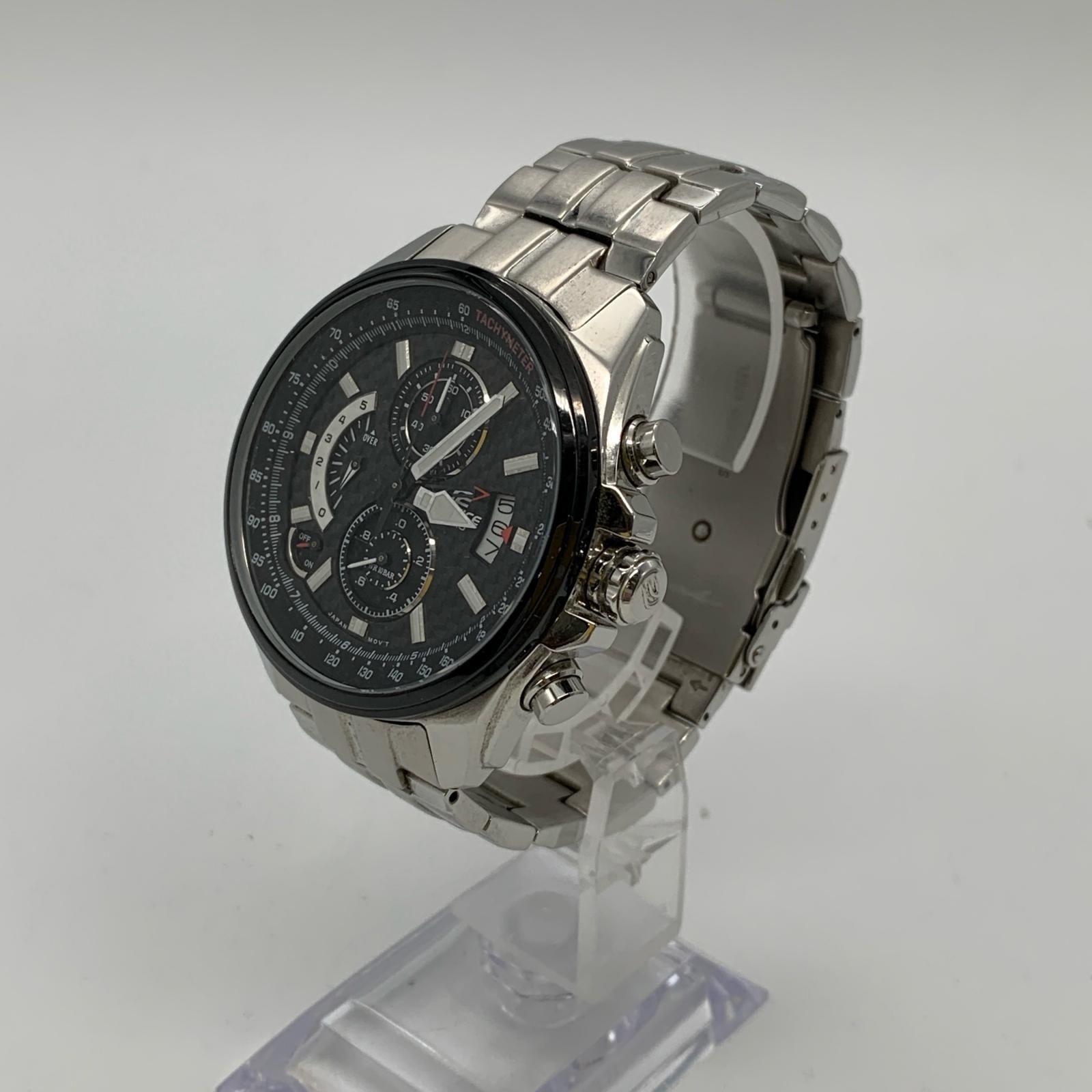 Б/у [Магазин Химедзи Восток] Б/у CASIO | Часы Casio EDIFICE EFR-501SPJ Аналоговые Кварцевые Серебристые [131]