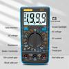 Pocket Sized Digital Multimeter Measuring Tool with Auto Ranging Backlights Display for Electronic Repairs Professional