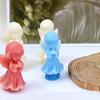 3D Engel Gebet Silikon Kerzenform Epoxid DIY Töpferton Gips Werkzeug Schokoladenform Küche Kuchen Backen Dekoration Form