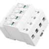 4P 40KA House Protector,220V Protective Device,Din Rail Low‑Voltage Arrester,Fire Proof,High Conductivity,Quick Response,for Protect Electric