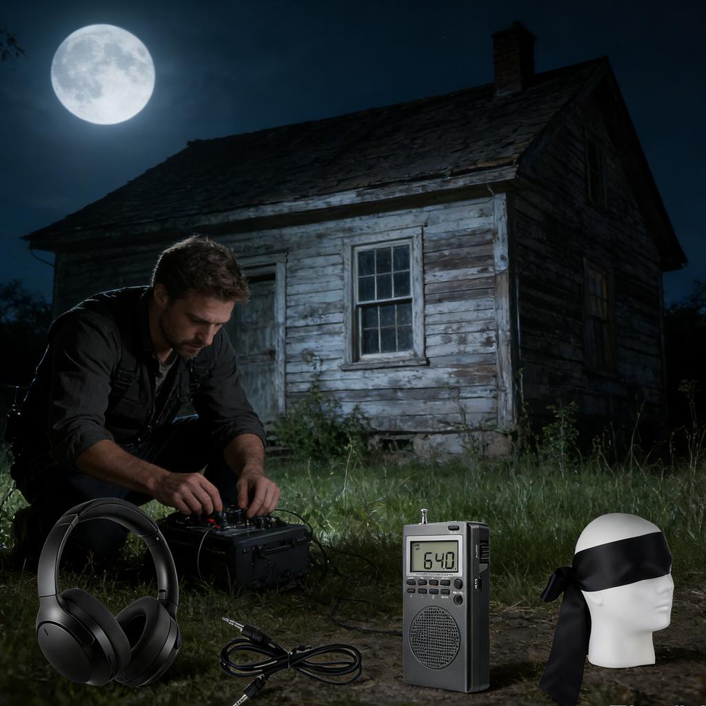 Professional Paranormal Tools Collection With Interaction Device Magnetic Field Measurement Tool And Sound Monitoring Equipment For Unexplained