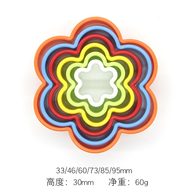 Practical Plastic Clay Mold DIY Flower Tree Star Professional Earring Cutting Mold Polymer Clay Pottery Pottery Making Tools